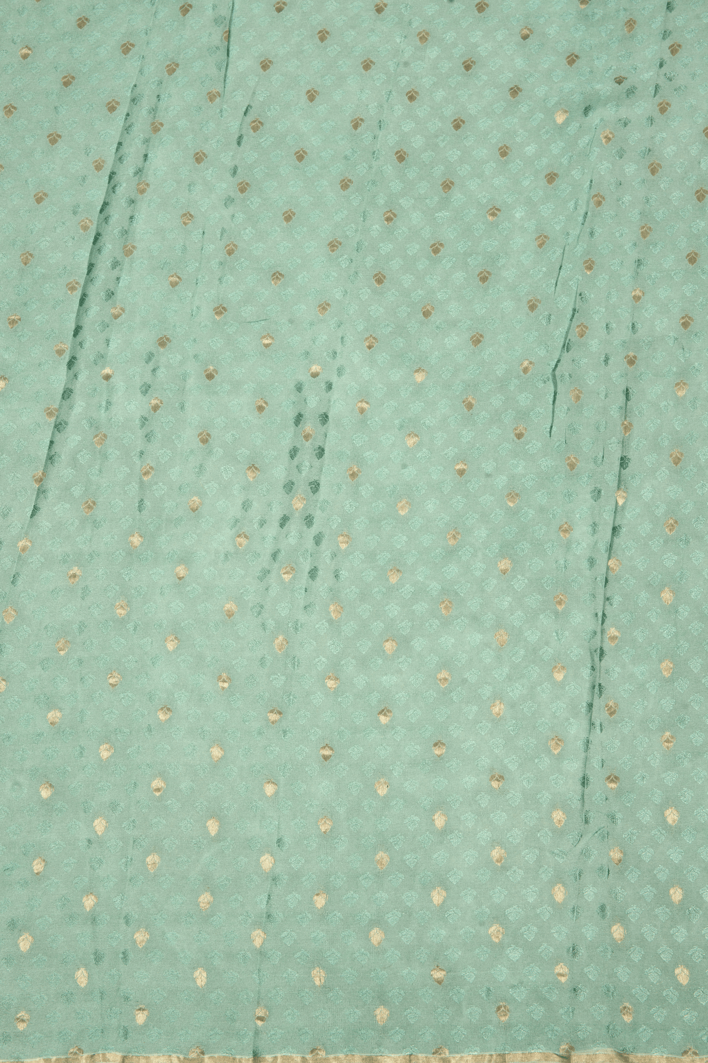 Chiffon Fusion Saree with Parsi Gara Embroidery