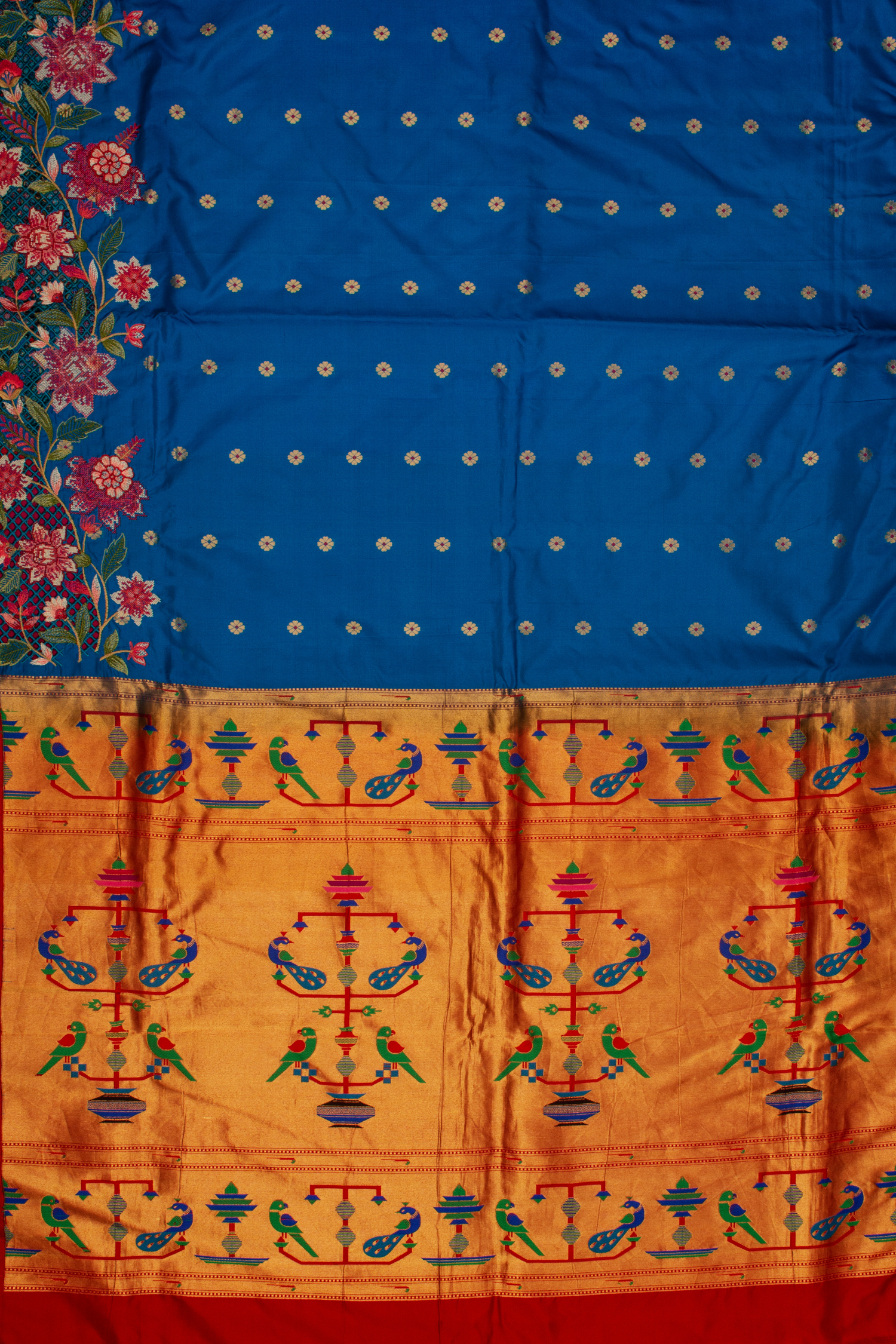 Kanchipuram Fusion Saree