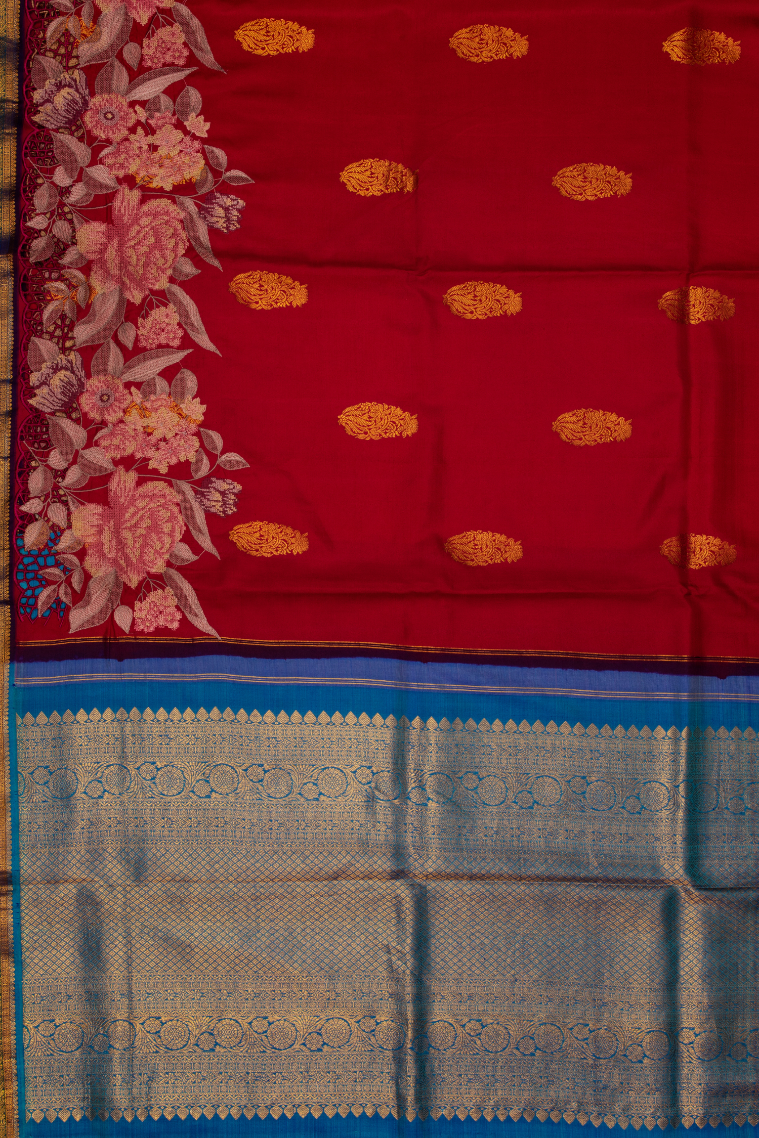 Kanchipuram Fusion Saree