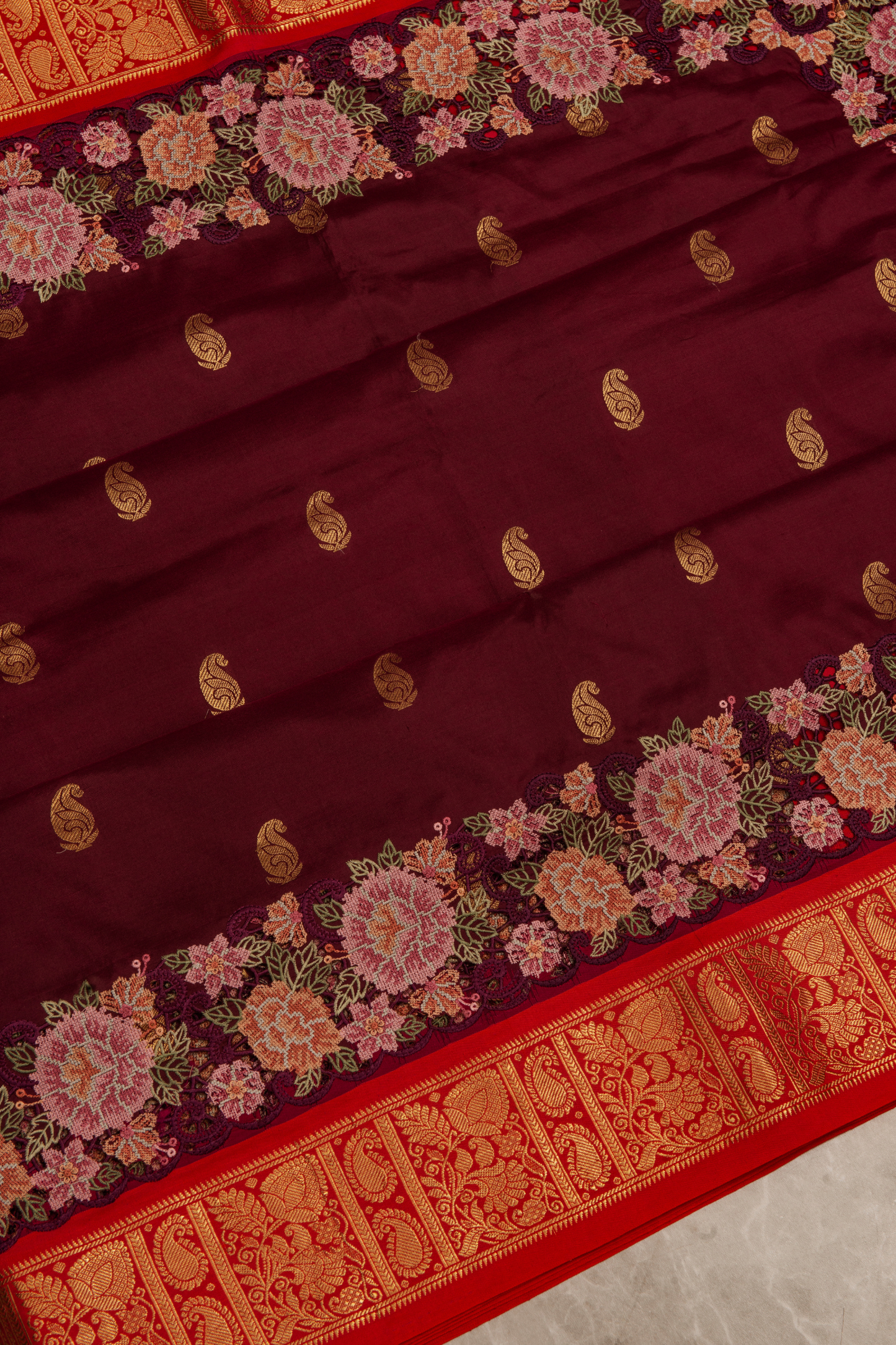Kanchipuram Fusion Saree