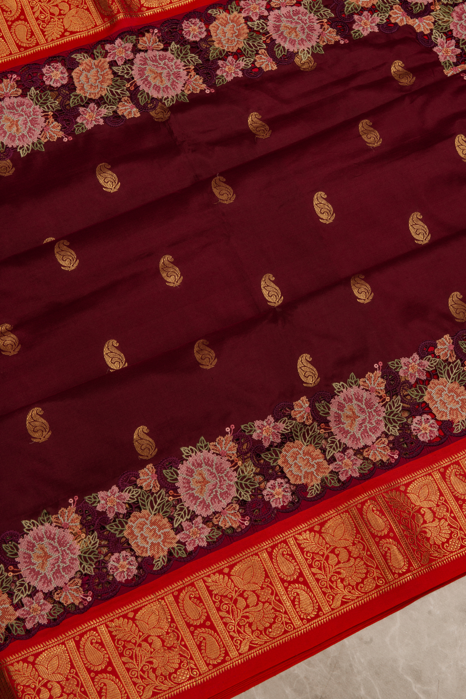 Kanchipuram Fusion Saree