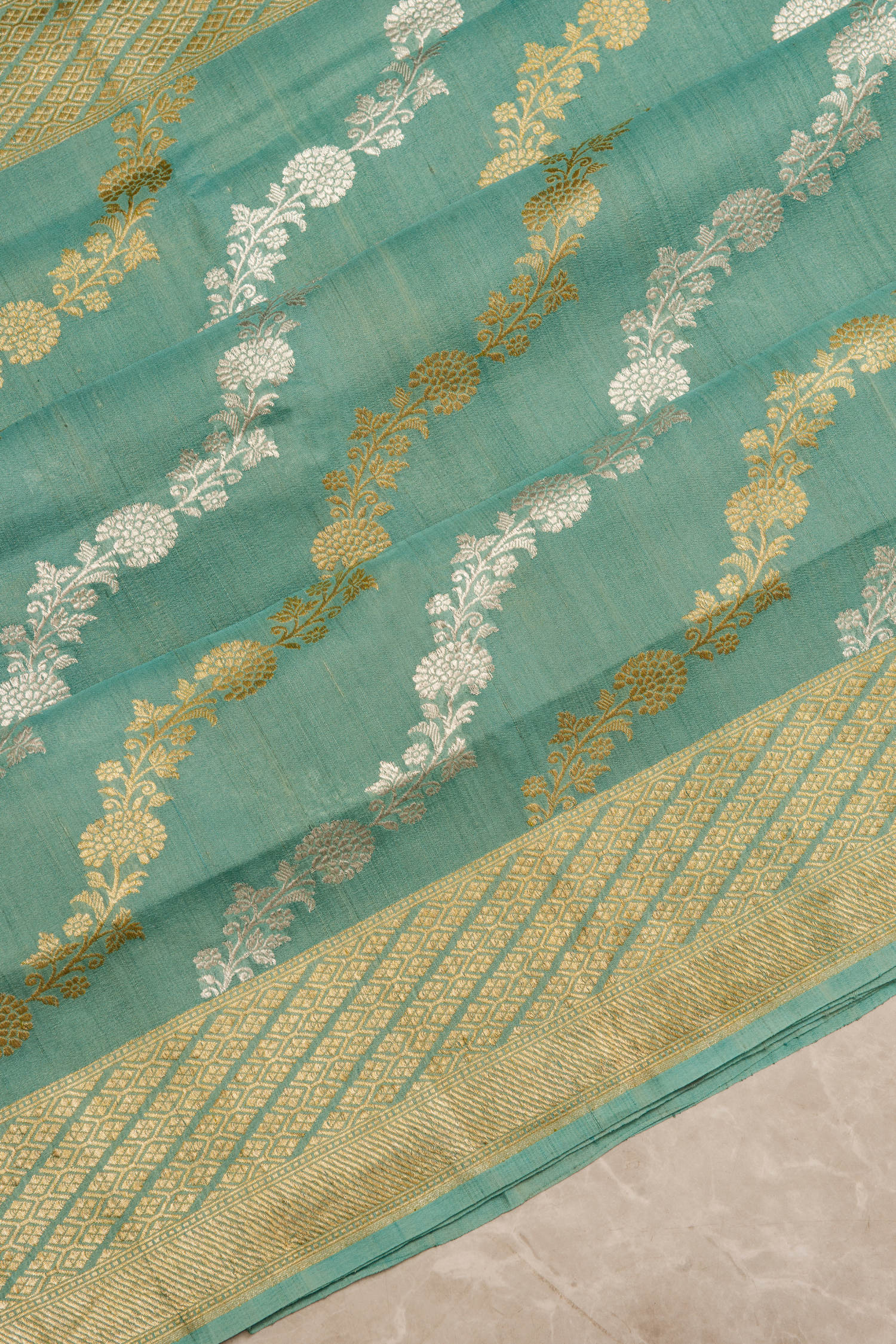 Muga Tussar Banarasi Saree
