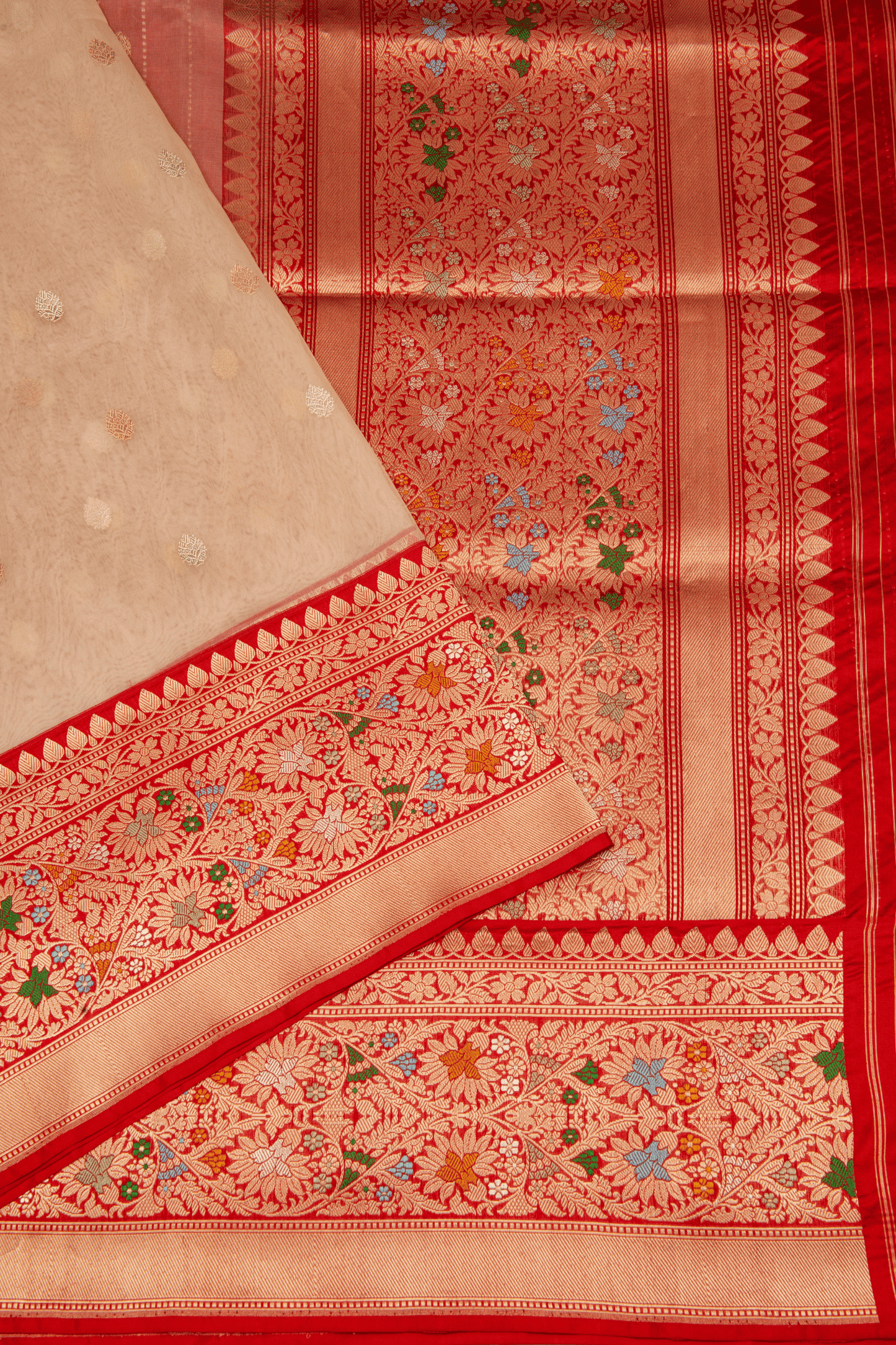 Kora Banarasi Saree