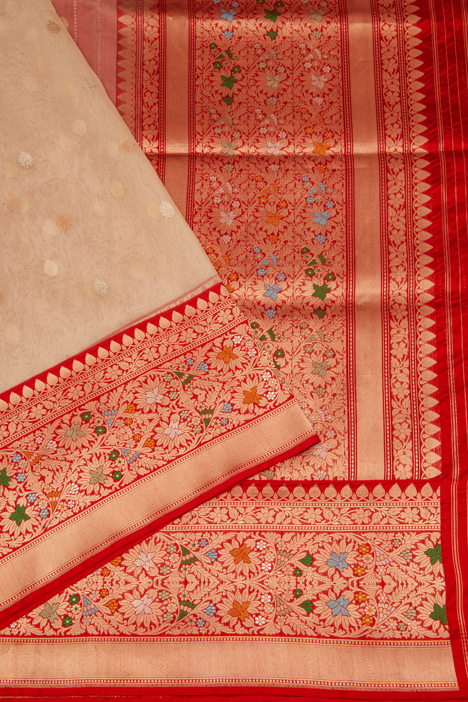 Kora Banarasi Saree