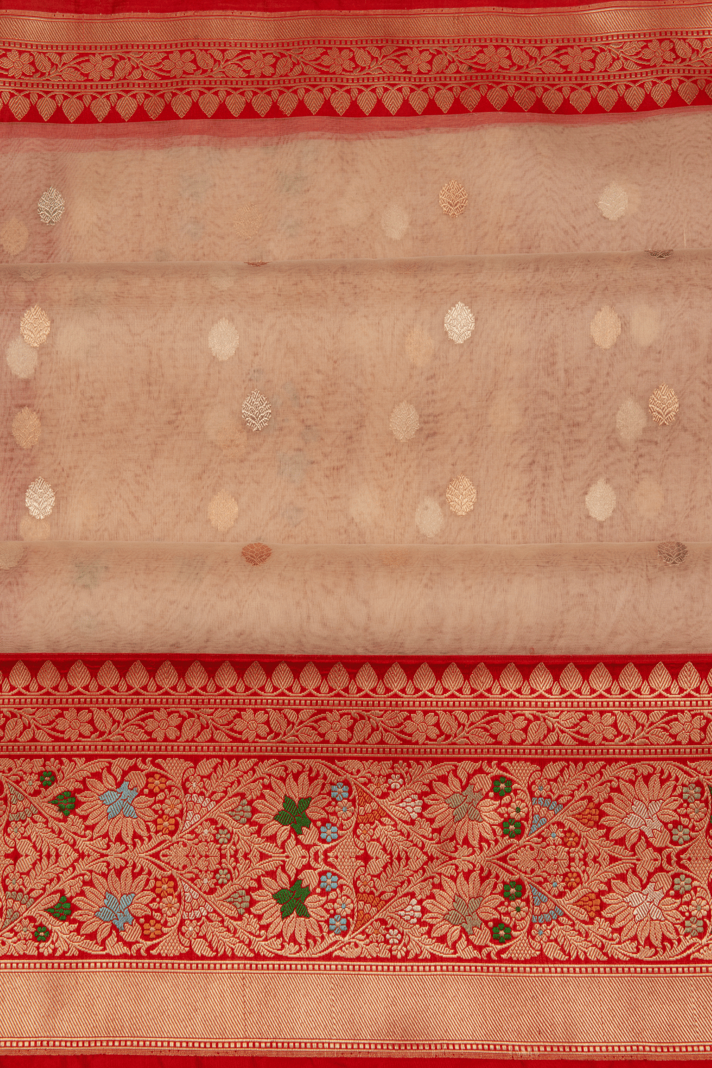 Kora Banarasi Saree