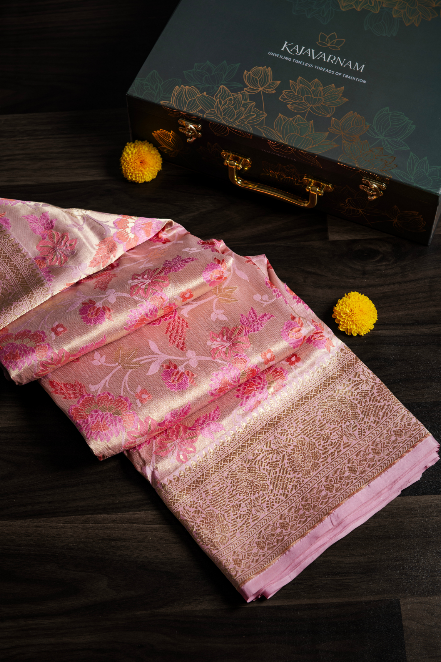Banarasi Silk Sea Green Saree