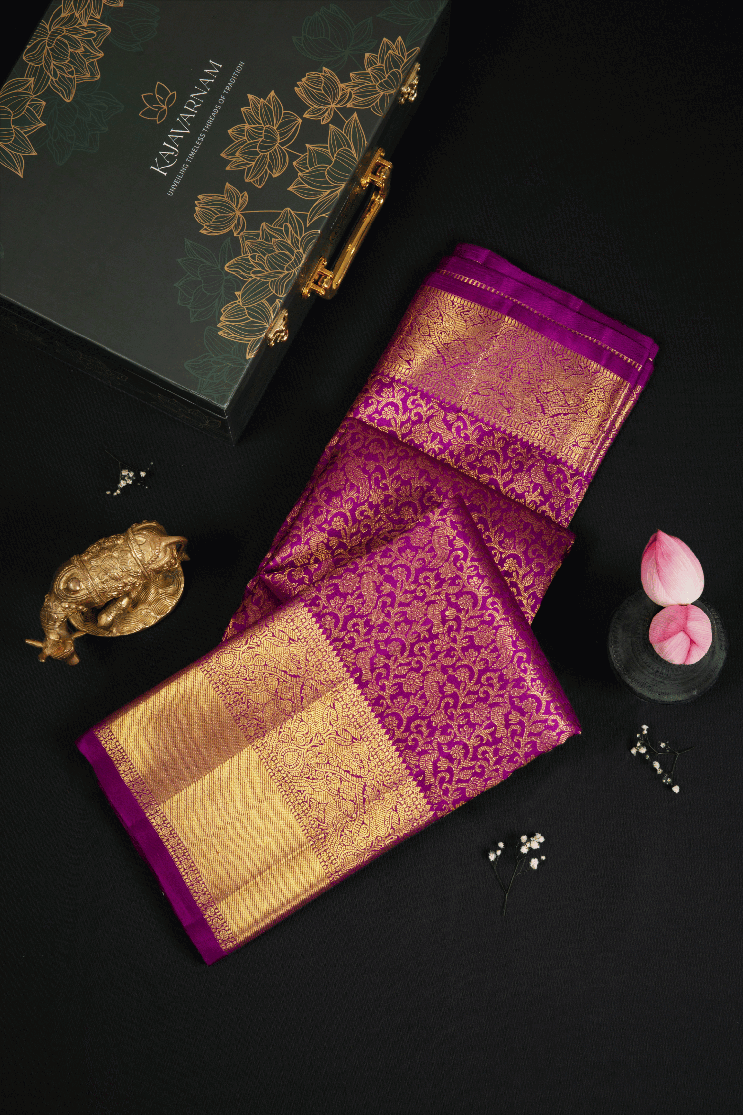 Kanchipuram Brocade Silk Saree