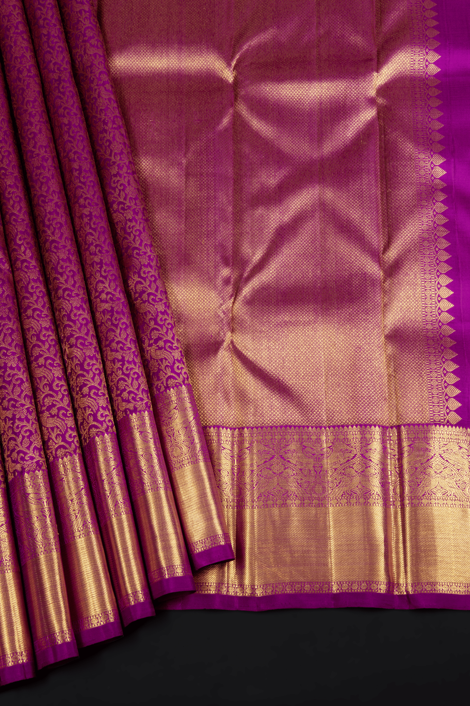 Kanchipuram Brocade Silk Saree