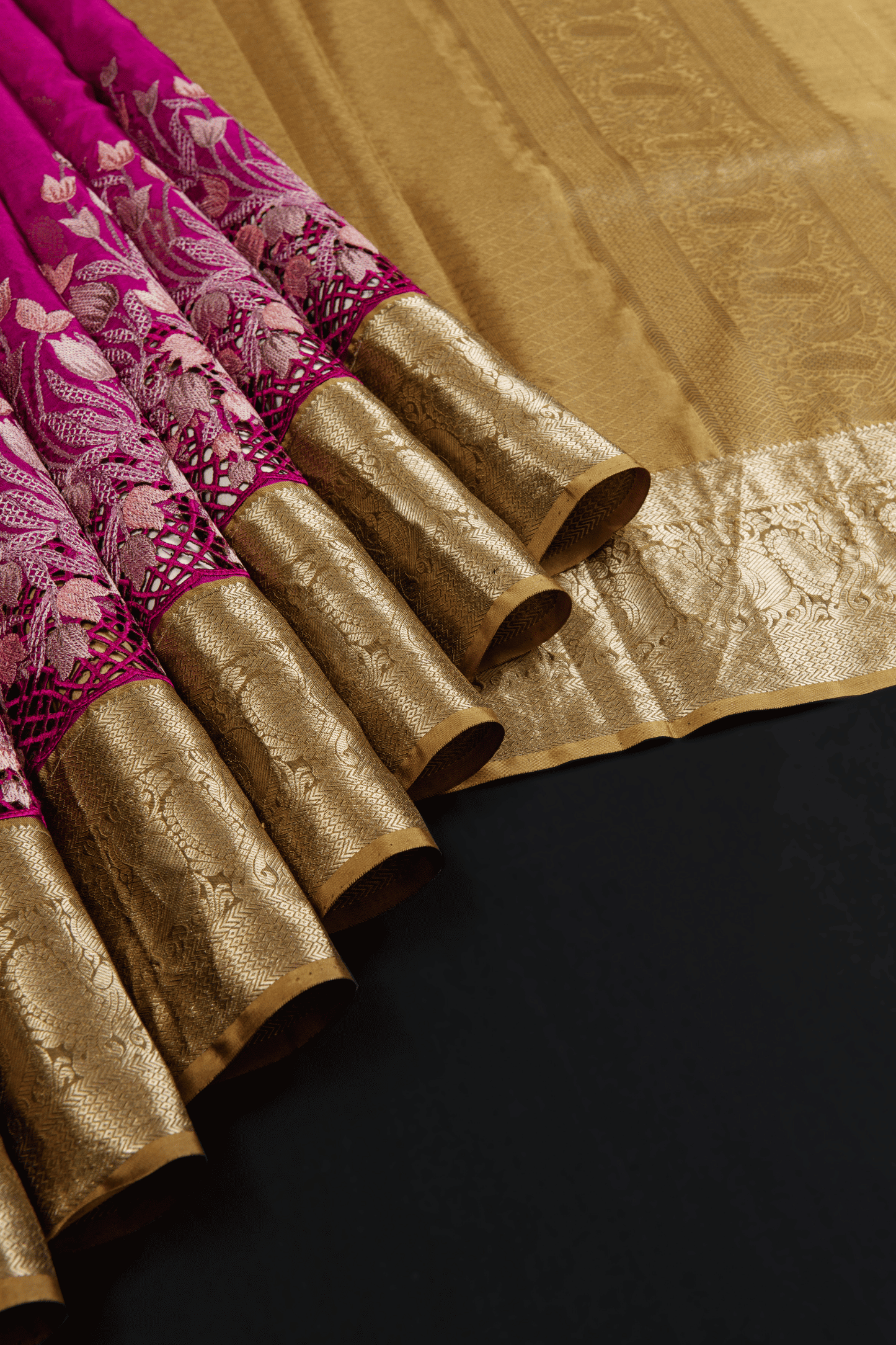 Kanchipuram Fusion Saree
