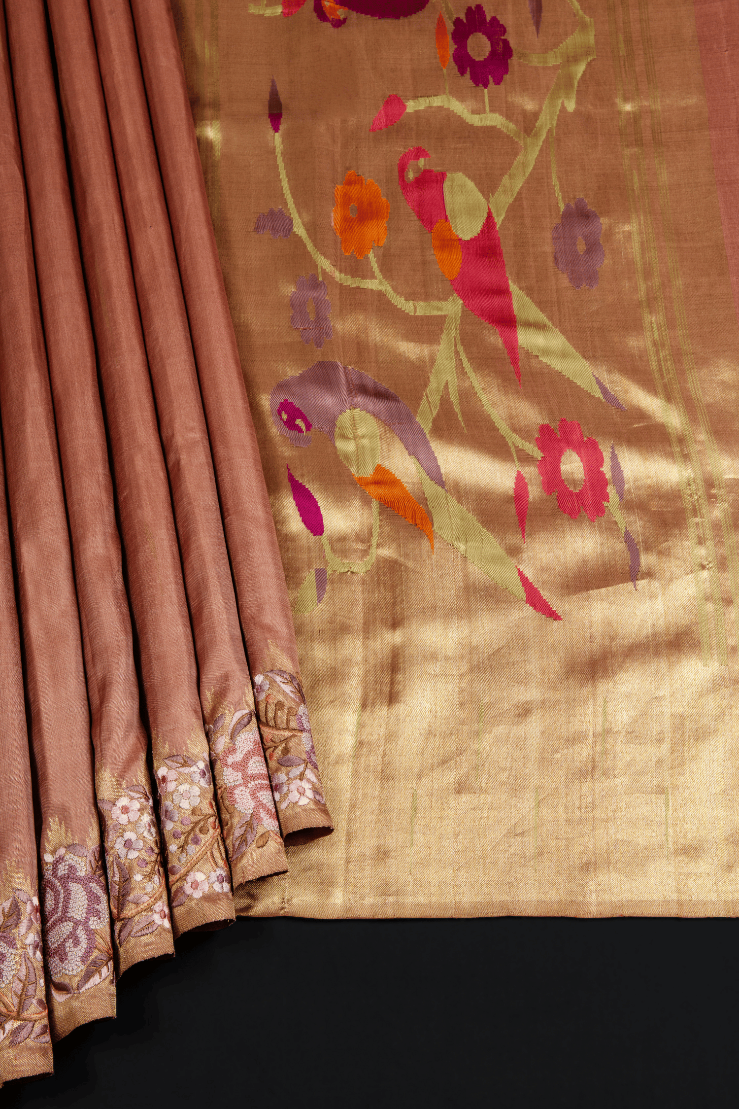 Kanchipuram Fusion Saree