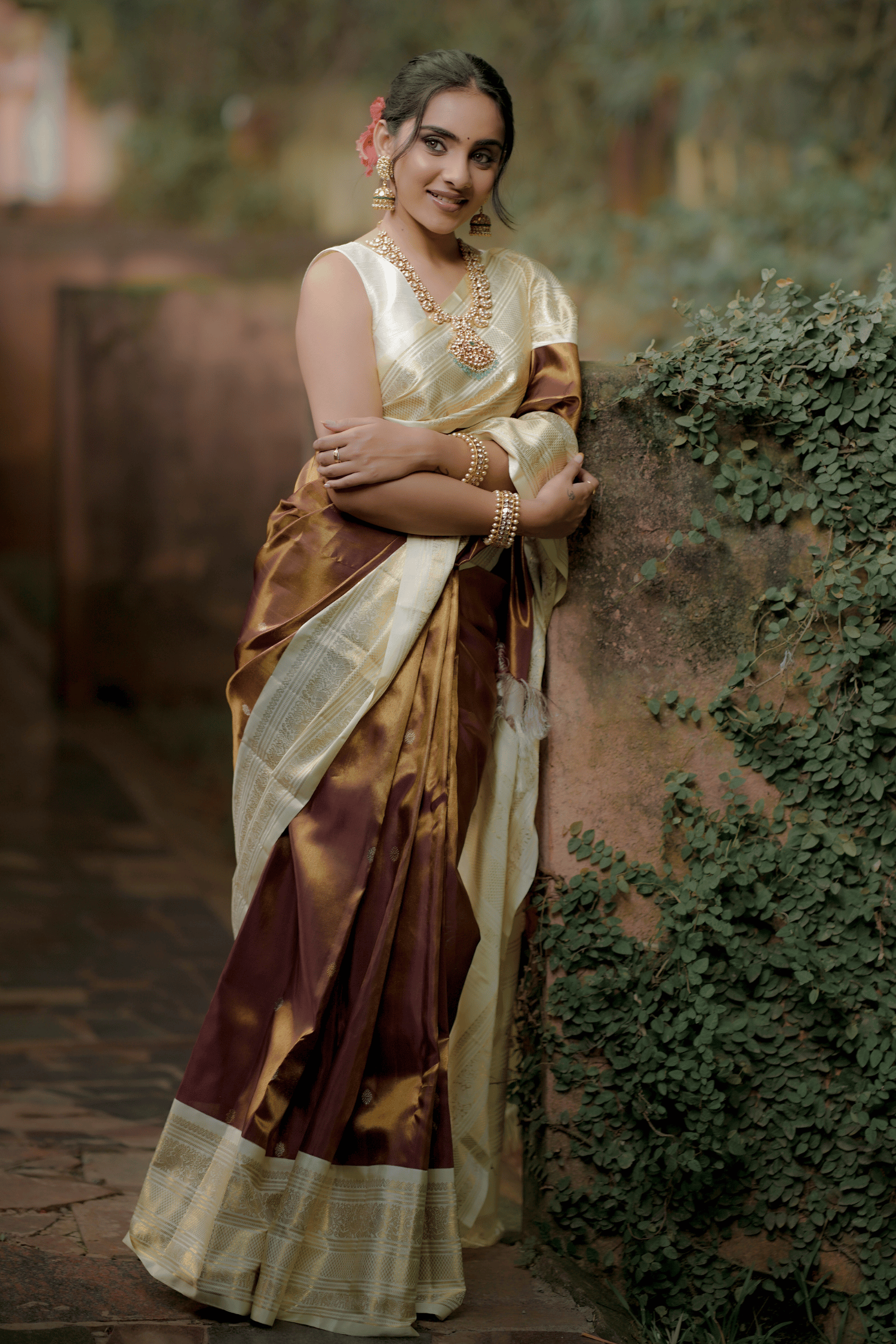 Kanchipuram Tissue Silk Saree 